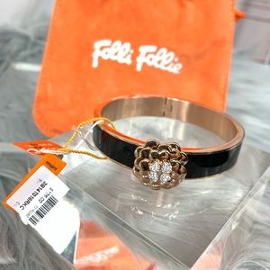 Folli Follie Flower Bangle Bracelet